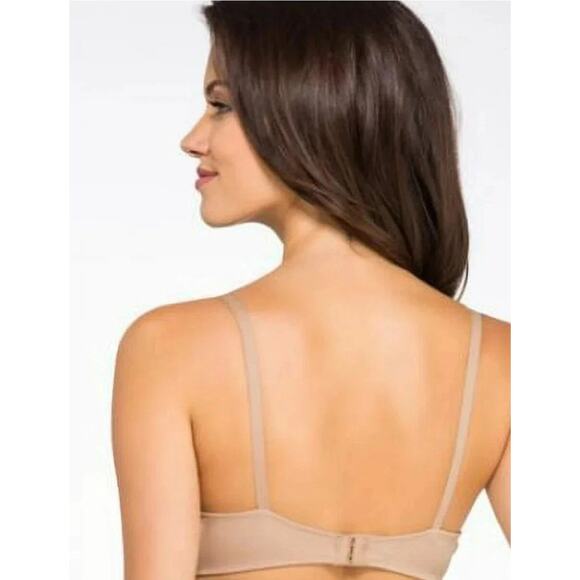 Maidenform One Fabulous Fit Demi Underwire Bra Blush Cream Color 32A - Picture 2 of 3